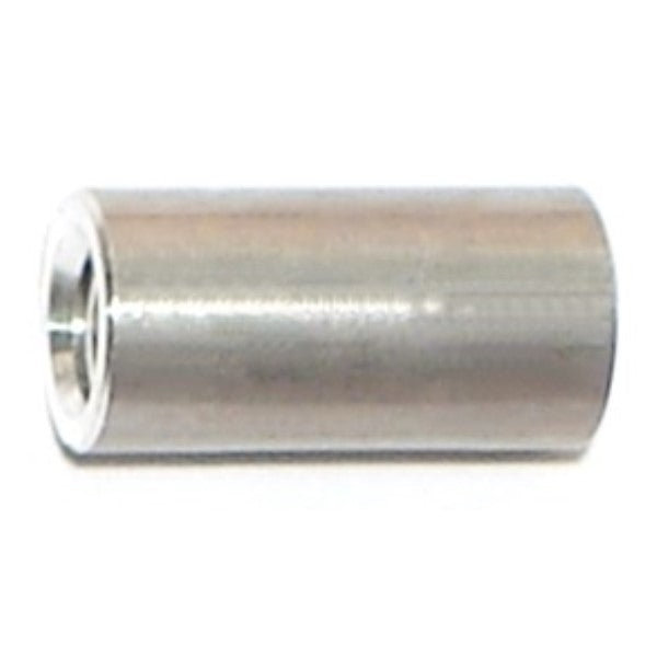 1/4-32 x 1/4" x 1/2" Aluminum Coarse Thread #8-32 Threaded Spacers