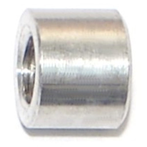 5/16-32 x 5/16" x /4" Aluminum Fine Thread #10-32 Threaded Spacers