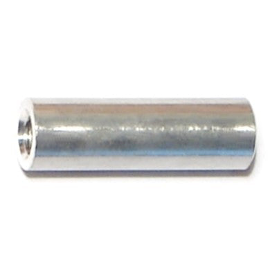 5/16-32 x 5/16" x 1" Aluminum Fine Thread #10-32 Threaded Spacers