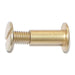 1/2" x 31/64" Brass Anodized Aluminum Screw Posts with Screws