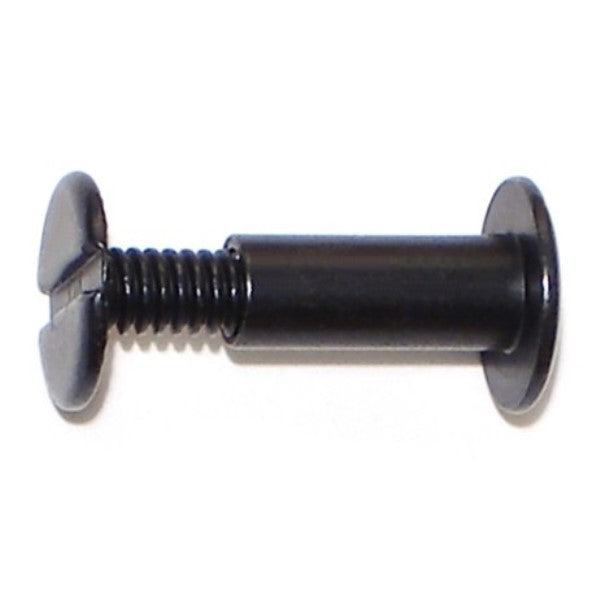 1/2" x 31/64" Black Anodized Aluminum Screw Posts with Screws