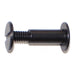 1/2" x 31/64" Black Anodized Aluminum Screw Posts with Screws