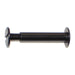 1" Black Anodized Aluminum Screw Posts with Screws