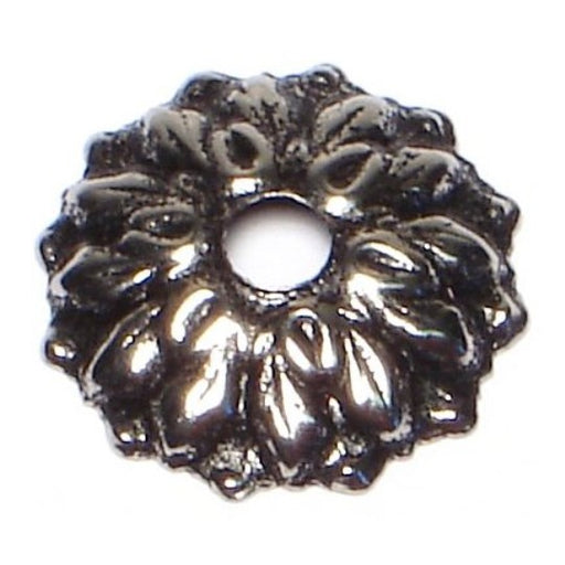 3/4" Antique Silver Rosettes