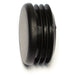 1-1/2" Black Plastic Round Cap Plugs