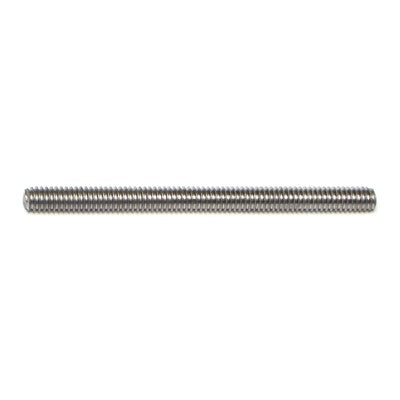 #8-32 x 2-1/4" Zinc Plated Grade 2 Steel Coarse Thread Threaded Rods