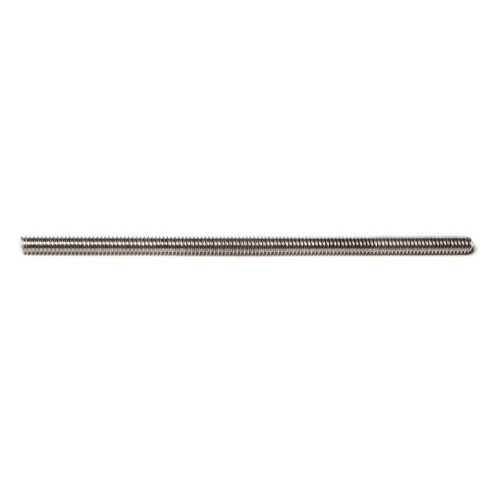 1/4"-20 x 6" Zinc Plated Grade 2 Steel Coarse Thread Threaded Rods
