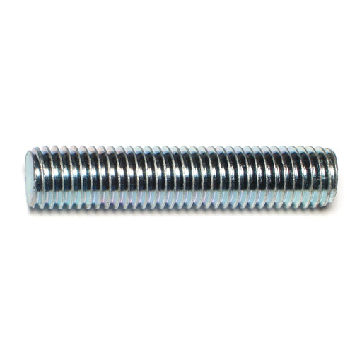 5/8"-11 x 3" Zinc Plated Grade 2 Steel Coarse Thread Threaded Rods