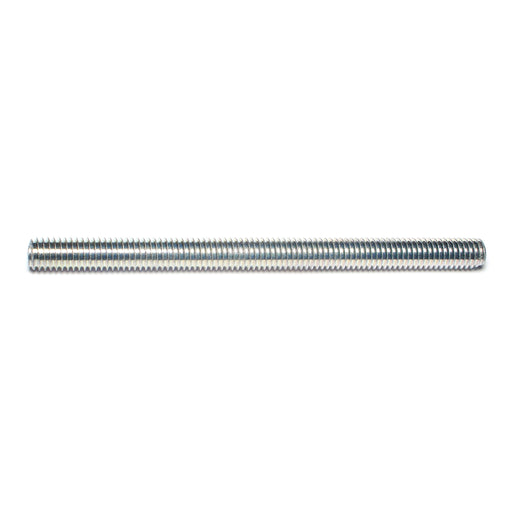 7/16"-14 x 6" Zinc Plated Grade 2 Steel Coarse Thread Threaded Rods
