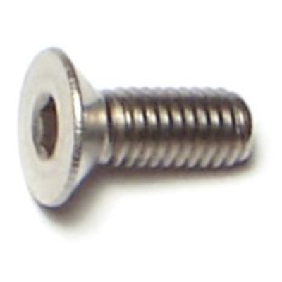 3mm-0.5 x 8mm A2 Stainless Steel Coarse Thread Flat Head Hex Socket Cap Screws
