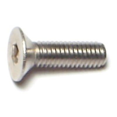 3mm-0.5 x 10mm A2 Stainless Steel Coarse Thread Flat Head Hex Socket Cap Screws