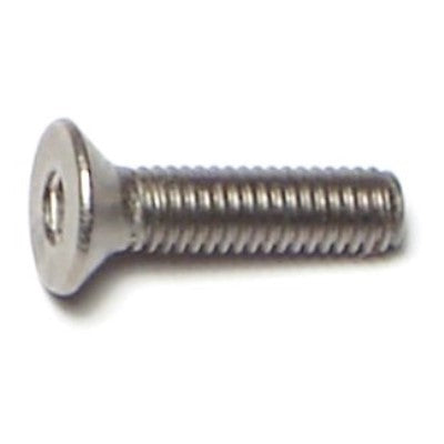 3mm-0.5 x 12mm A2 Stainless Steel Coarse Thread Flat Head Hex Socket Cap Screws