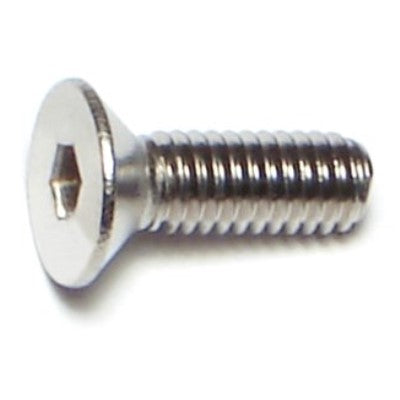 4mm-0.7 x 12mm A2 Stainless Steel Coarse Thread Flat Head Hex Socket Cap Screws