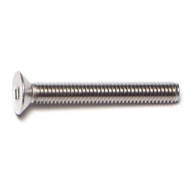 4mm-0.7 x 30mm A2 Stainless Steel Coarse Thread Flat Head Hex Socket Cap Screws