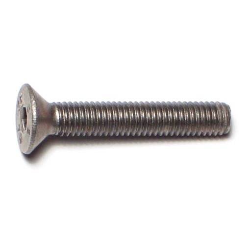 5mm-0.8 x 30mm A2 Stainless Steel Coarse Thread Flat Head Hex Socket Cap Screws