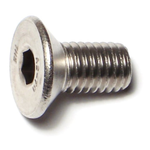 8mm-1.25 x 16mm A2 Stainless Steel Coarse Thread Flat Head Hex Socket Cap Screws