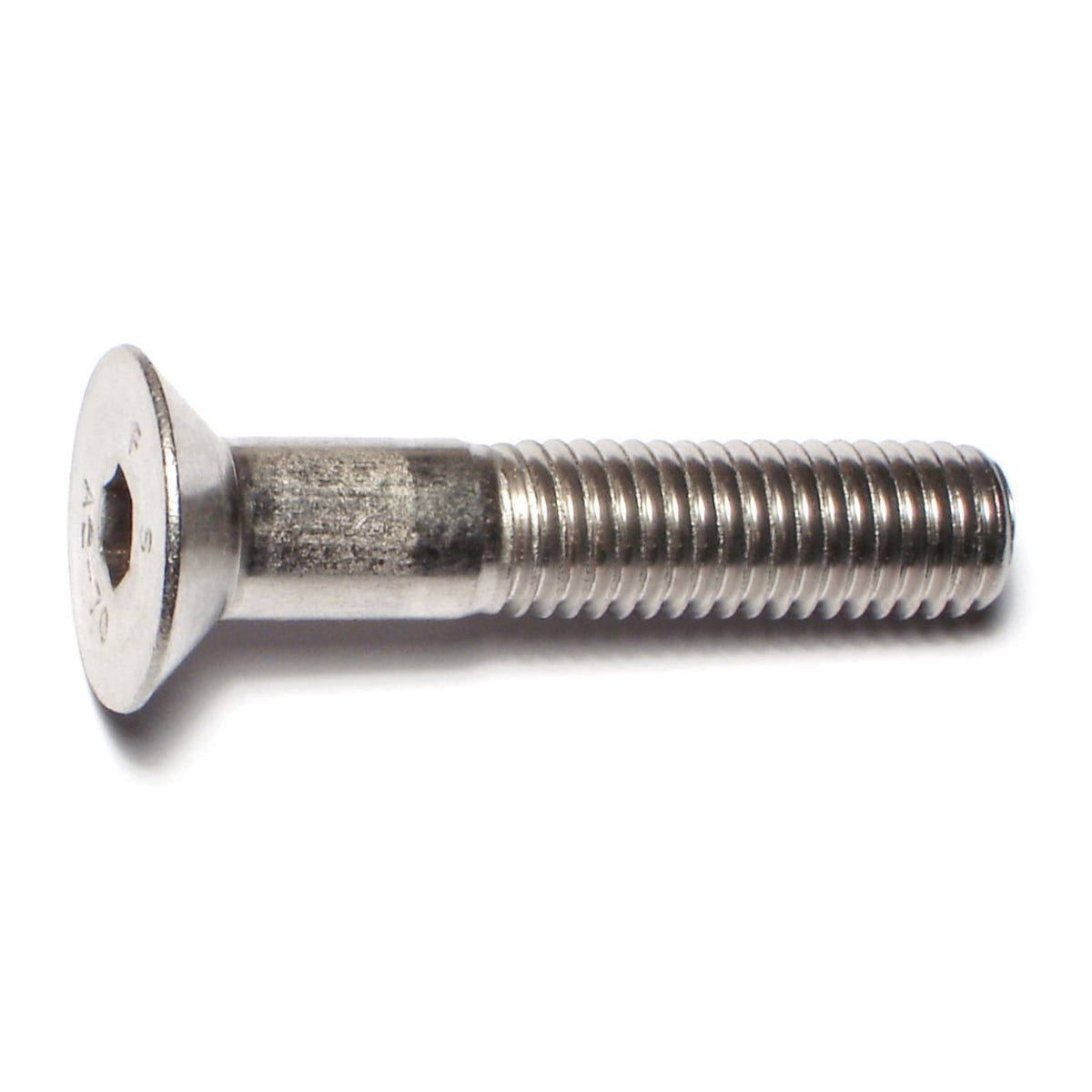 10mm-1.5 x 50mm A2 Stainless Steel Coarse Thread Flat Head Hex Socket Cap Screws
