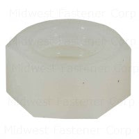 5/16-18 Nylon Plastic Coarse Thread Hex Nuts (20 pcs.)