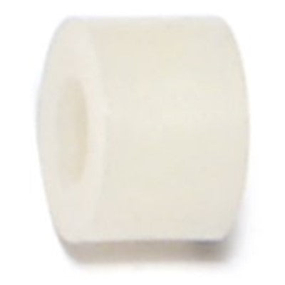 #10-32 x 1/4" x 3/8" Nylon Plastic Fine Threaded Spacers