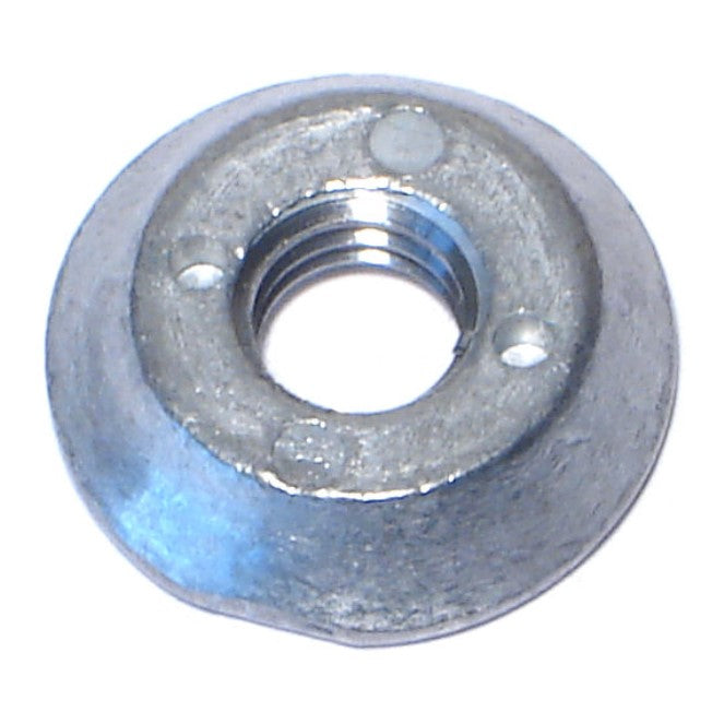 10mm-1.5 Zinc Plated Steel Coarse Thread Spanner Nuts (6 pcs ...