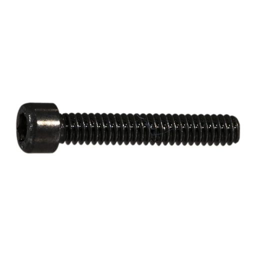 #0-80 x 3/8" Plain Steel Fine Thread Miniature Socket Cap Screws