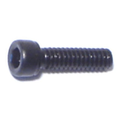 #3-48 x 3/8" Plain Steel Coarse Thread Miniature Socket Cap Screws