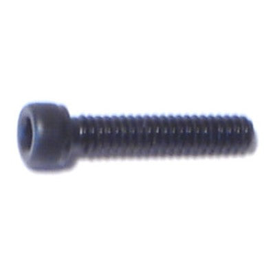 #3-48 x 1/2" Plain Steel Coarse Thread Miniature Socket Cap Screws