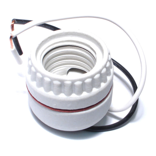 Medium Base Porcelain 2-Piece Ring Type Sockets