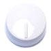 Push-On Push-Off White Plastic Dim Knobs