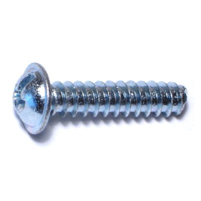 #12 x 1" Zinc Plated Steel Combo Round Head Knob Screws