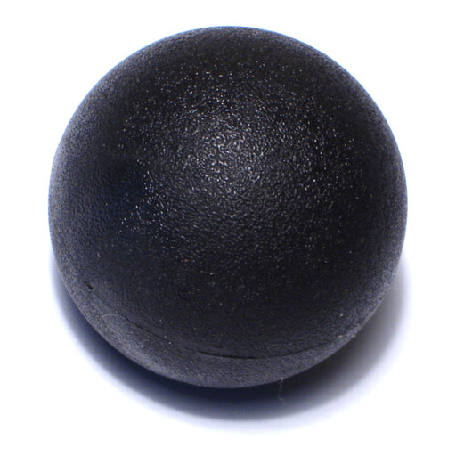 8mm-1.25 x 40mm Black Plastic Coarse Thread Ball Knobs