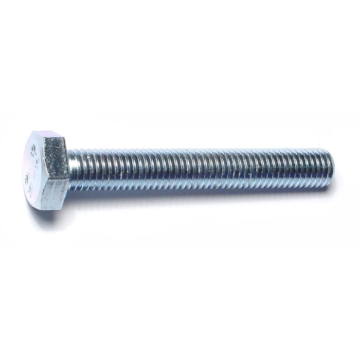 10mm-1.5 x 70mm Zinc Plated Class 8.8 Steel Coarse Full Thread Hex Bolts