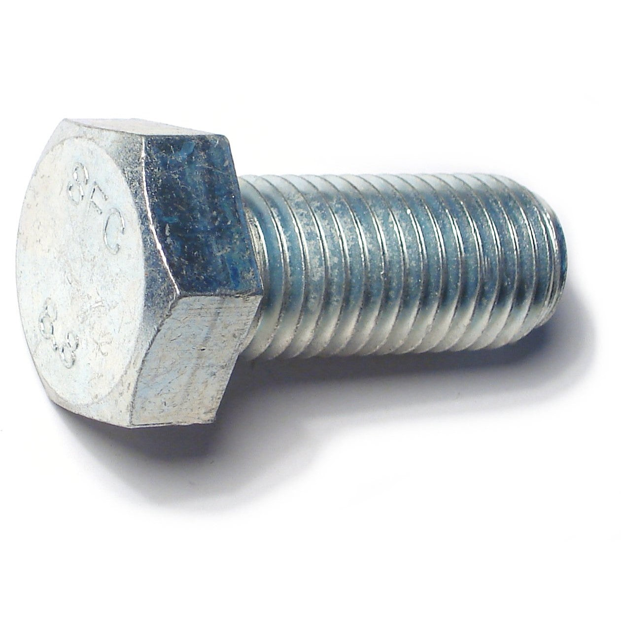 20mm-2.5 x 45mm Zinc Plated Class 8.8 Steel Coarse Full Thread Hex Bolts