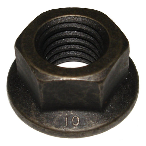 14mm-2.0 Black Phosphate Class 10 Steel Coarse Thread Flange Nuts