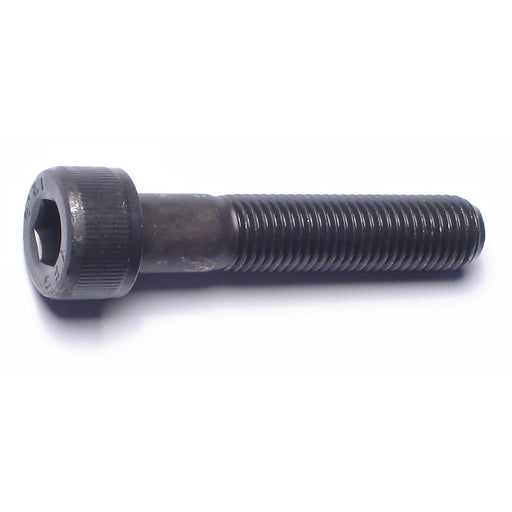 8mm-1.0 x 40mm Black Oxide Class 12.9 Steel Fine Thread Knurled Head Hex Socket Cap Screws