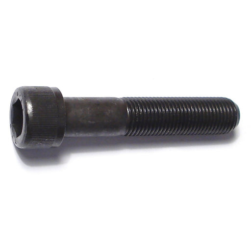 12mm-1.25 x 60mm Black Oxide Class 12.9 Steel Extra Fine Thread Knurled Head Hex Socket Cap Screws