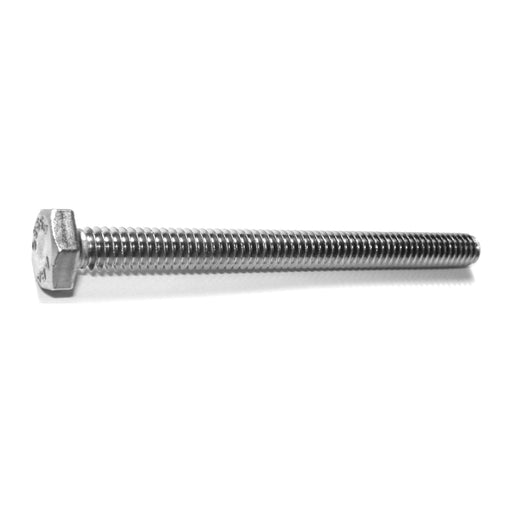 1/4"-20 x 3" 18-8 Stainless Steel Coarse Full Thread Hex Head Tap Bolts