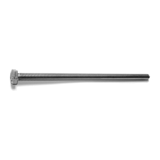 1/4"-20 x 6" 18-8 Stainless Steel Coarse Full Thread Hex Head Tap Bolts