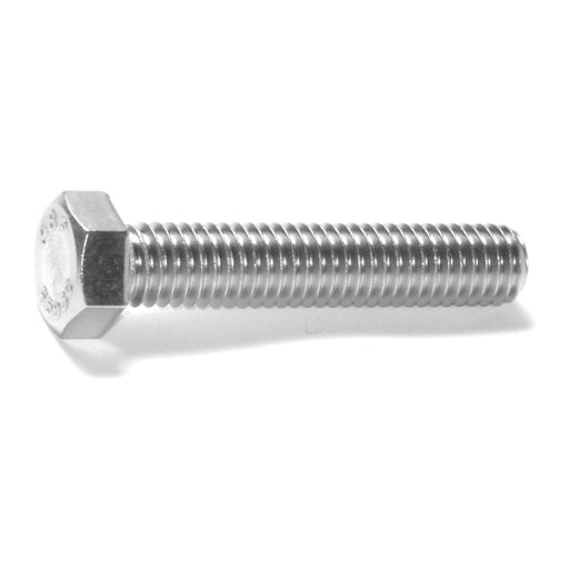 3/8"-16 x 2" 18-8 Stainless Steel Coarse Full Thread Hex Head Tap Bolts