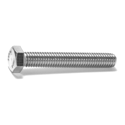 3/8"-16 x 2-1/2" 18-8 Stainless Steel Coarse Full Thread Hex Head Tap Bolts