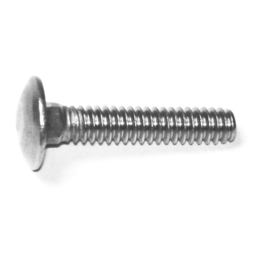 3/16-24 x 1" 18-8 Stainless Steel Coarse Thread Carriage Bolts