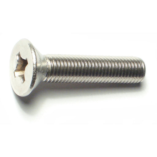 5/16"-24 x 1-1/2" 18-8 Stainless Steel Fine Thread Phillips Flat Head Machine Screws