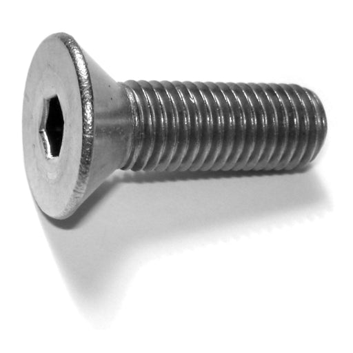 5/16"-24 x 1" 18-8 Stainless Steel Fine Thread Flat Head Socket Cap Screws