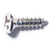 #5 x 1/2" Chrome Plated Steel Phillips Flat Head Hinge Screws