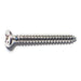 #7 x 1-1/4" Chrome Plated Steel Phillips Flat Head Hinge Screws