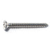 #9 x 1-3/4" Chrome Plated Steel Phillips Flat Head Hinge Screws