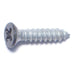 #5 x 5/8" Black Painted Steel Phillips Flat Head Hinge Screws