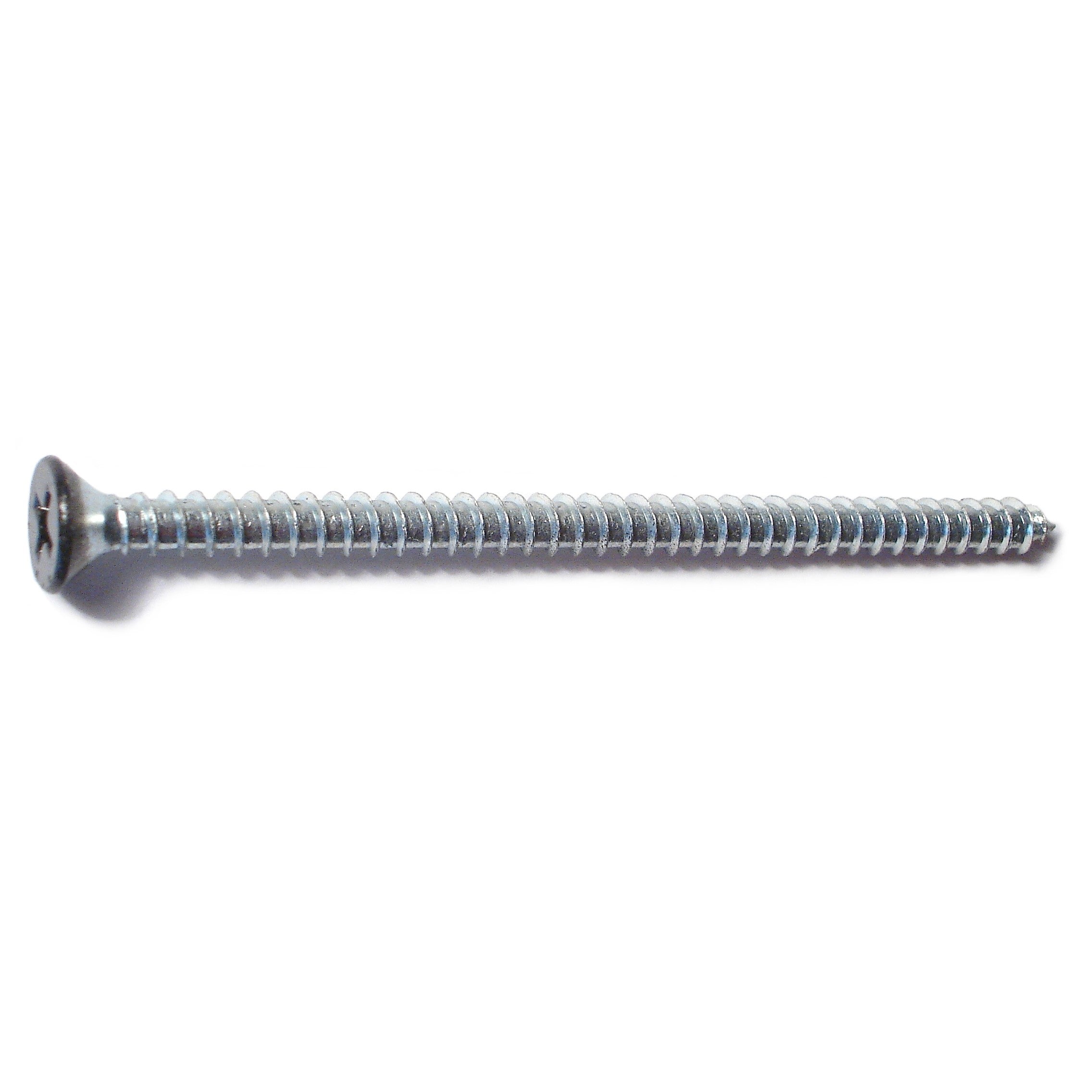 #9 x 3" Black Painted Steel Phillips Flat Head Hinge Screws