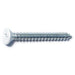 #9 x 1-1/2" White Steel Phillips Flat Head Hinge Screws