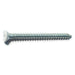 #9 x 2" White Steel Phillips Flat Head Hinge Screws